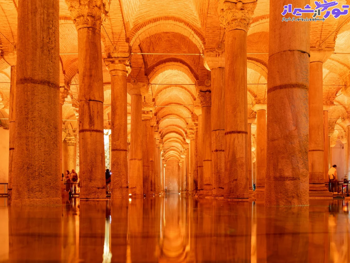 آب‌انبار باسیلیکا، یکی از جذاب‌ترین و اسرارآمیزترین بناهای تاریخی استانبول